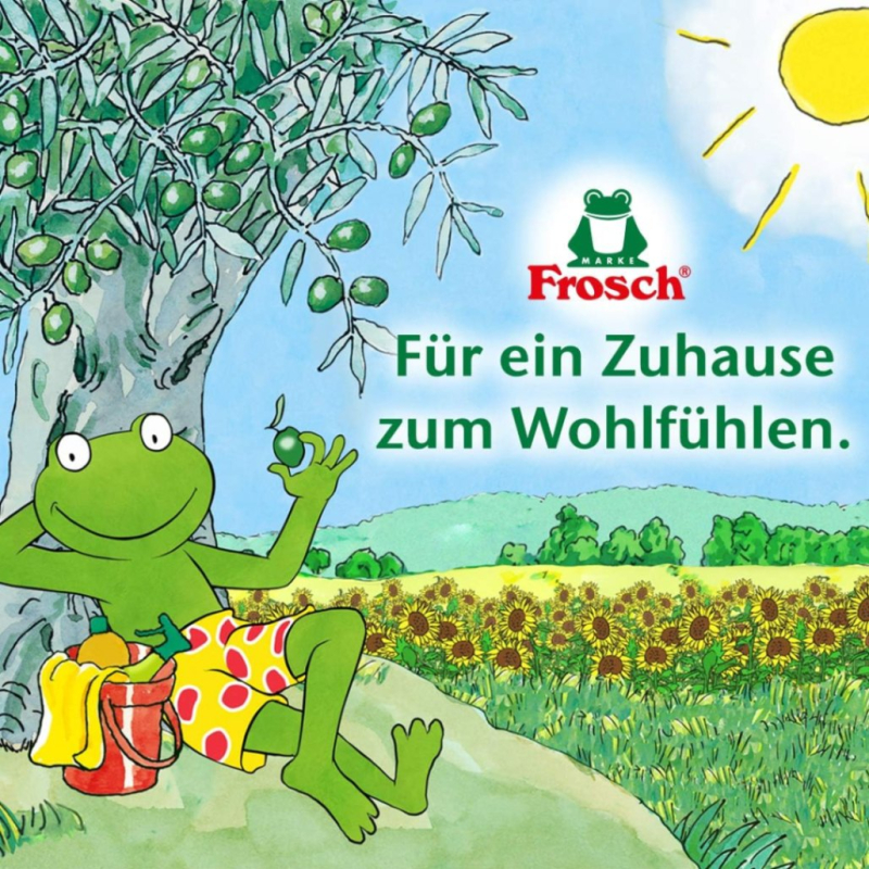 Nước Rửa Chén Hữu Cơ Frosch 500ml Hương Chanh